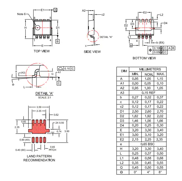 SDAM014 N沟道MOSFET性能与应用分析
